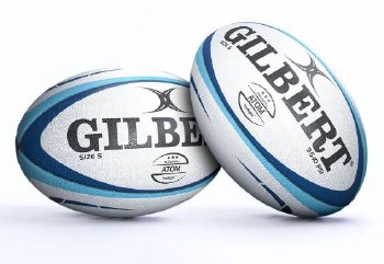 Gilbert Rugby Ball Match Atom
